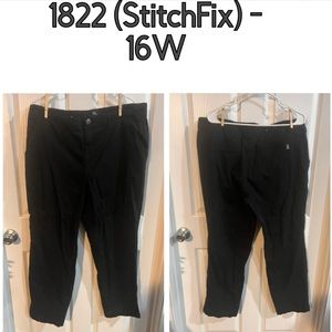 StitchFix 1822 black casual pants NWOT